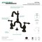 Kingston Brass KS7975AL English Country Bathroom Bridge Faucet, Oil Rubbed Bronze KS7975AL - alternate 7